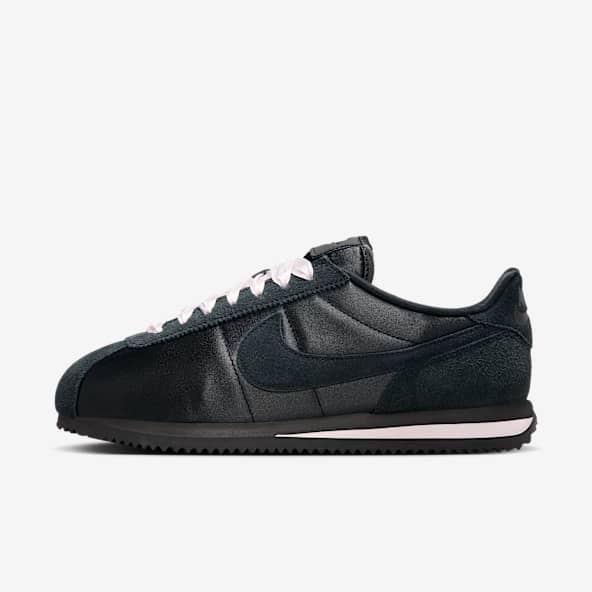 Black Cortez Shoes. Nike ID